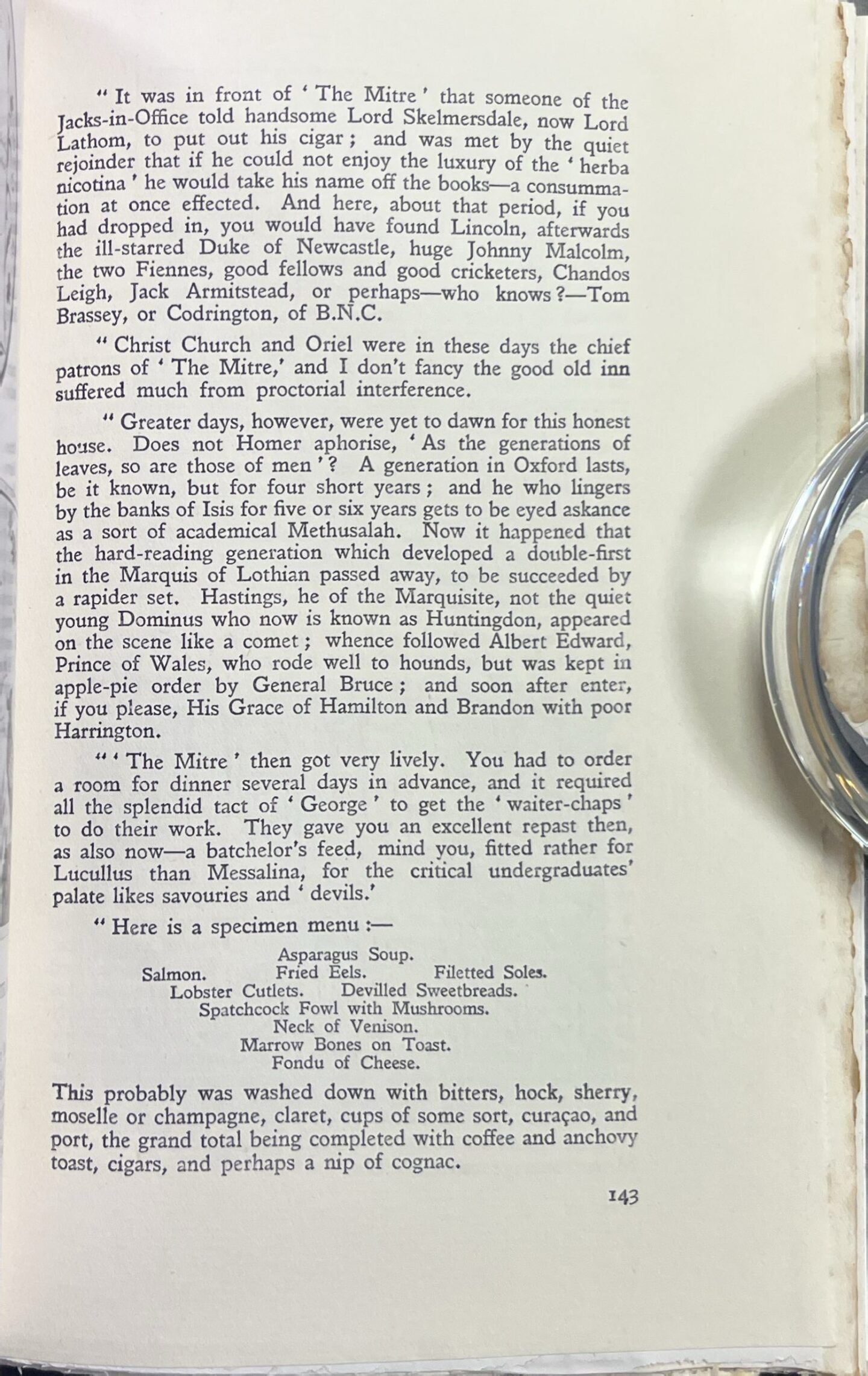 Feature on the Mitre from The Imp