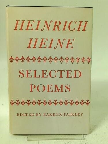 Book cover of Selected Poems by Heinrich Heine