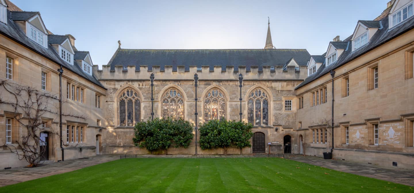 Lincoln College Chapel Quad