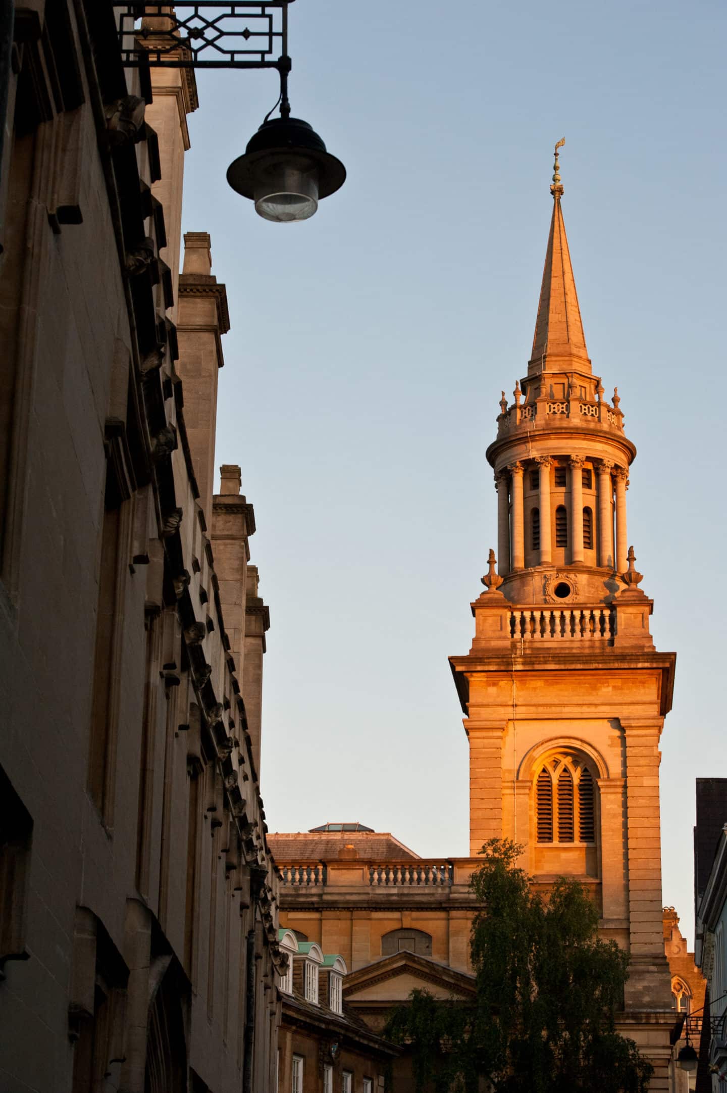 The Library tower from Turl Street