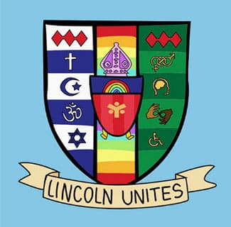 Logo for Lincoln Unites diversity week