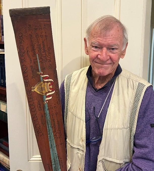 Photo of Michael Robinson on his 90th Birthday